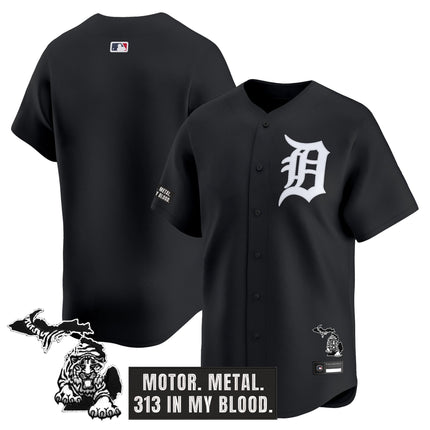 Men's Detroit Tigers 'Old English Edition' Vapor Premier Limited Jersey - All Stitched