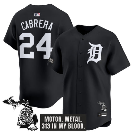 Men's Detroit Tigers 'Old English Edition' Vapor Premier Limited Jersey - All Stitched