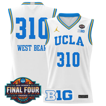 Men's size UCLA Bruins 2026 Women's Tournament Final Four Basketball Jersey - All Stitched