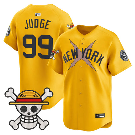 Men's New York Yankees x One Piece Vapor Premier Limited Jersey - Stitched