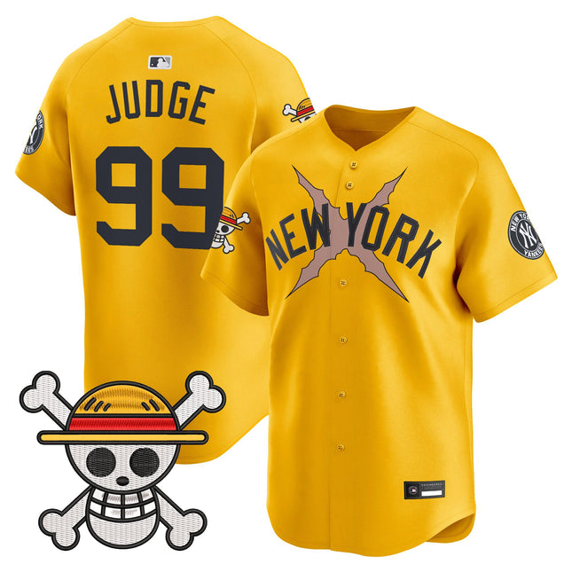 Men's New York Yankees x One Piece Vapor Premier Limited Jersey - Stitched
