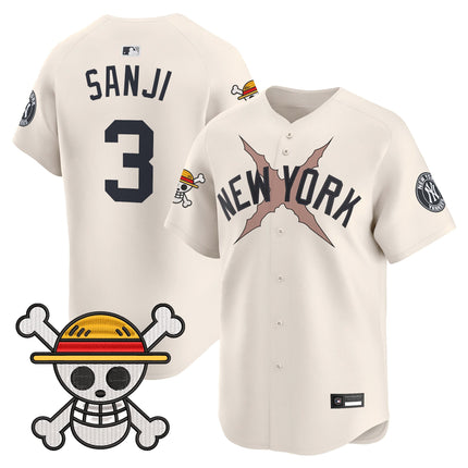 Men's New York Yankees x One Piece Vapor Premier Limited Jersey - Stitched