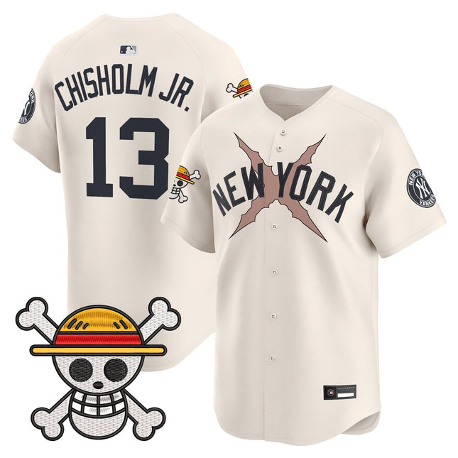 Men's New York Yankees x One Piece Vapor Premier Limited Jersey - Stitched