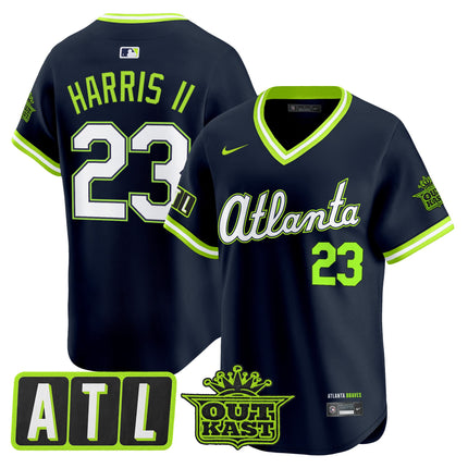 Men's Atlanta Braves 2026 City Connect x Outkast Vapor Premier Limited Jersey - All Stitched