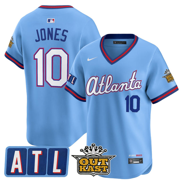 Men's Atlanta Braves 2026 City Connect x Outkast Vapor Premier Limited Jersey - All Stitched