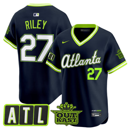 Men's Atlanta Braves 2026 City Connect x Outkast Vapor Premier Limited Jersey - All Stitched