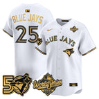 White Gold / #25 Blue Jays / S