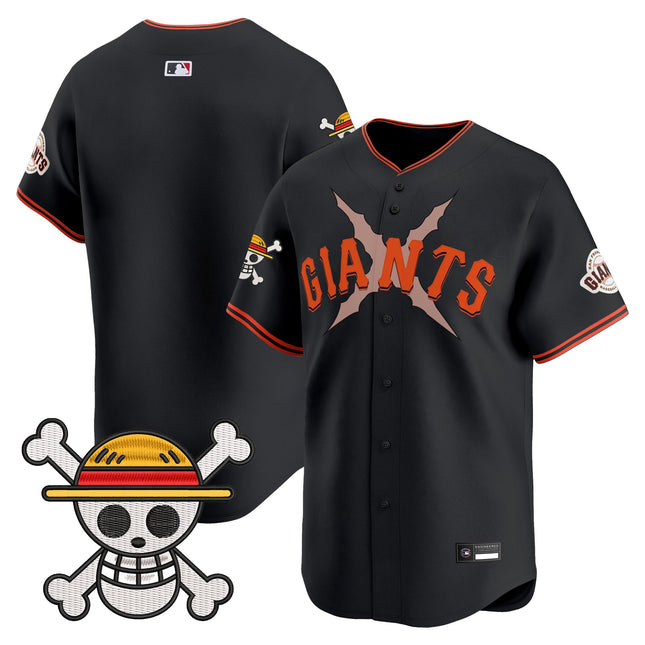 Men's San Francisco Giants x One Piece Vapor Premier Limited Jersey - Stitched