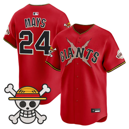 Men's San Francisco Giants x One Piece Vapor Premier Limited Jersey - Stitched
