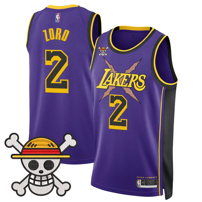 Men's Los Angeles Lakers x One Piece Swingman Jersey - Stitched