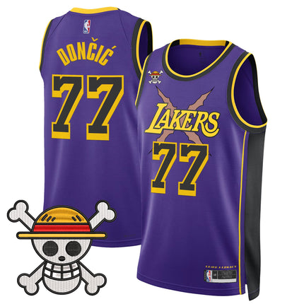 Men's Los Angeles Lakers x One Piece Swingman Jersey - Stitched