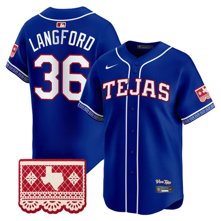 Men's Texas Rangers 2026 City Connect Vapor Premier Limited Jersey - All Stitched
