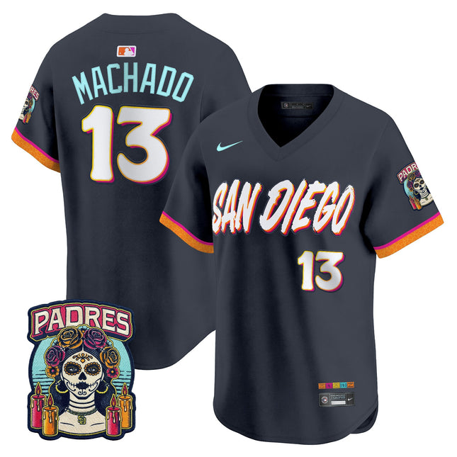 San Diego Padres 2026 City Connect Vapor Premier Limited Jersey V2 - All Stitched