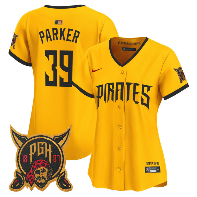 Women's Pittsburgh Pirates 2026 City Connect Vapor Premier Limited Jersey - All Stitched