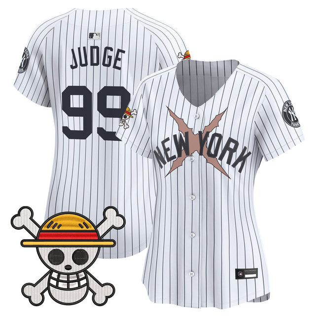 Women's New York Yankees x One Piece Vapor Premier Limited Jersey - Stitched
