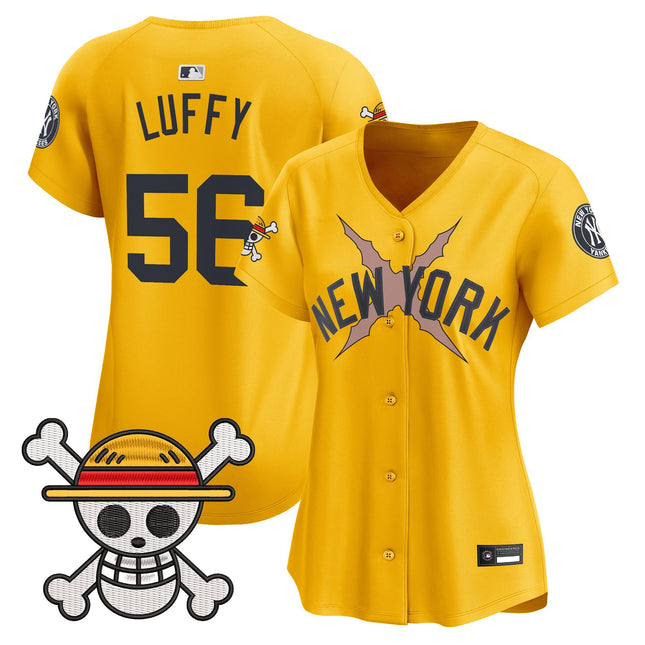 Women's New York Yankees x One Piece Vapor Premier Limited Jersey - Stitched