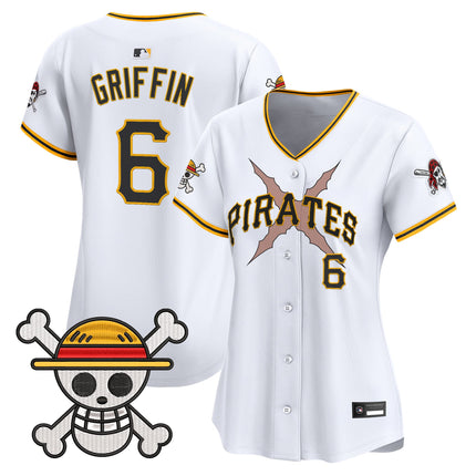 Women's Pittsburgh Pirates x One Piece Vapor Premier Limited Jersey - Stitched