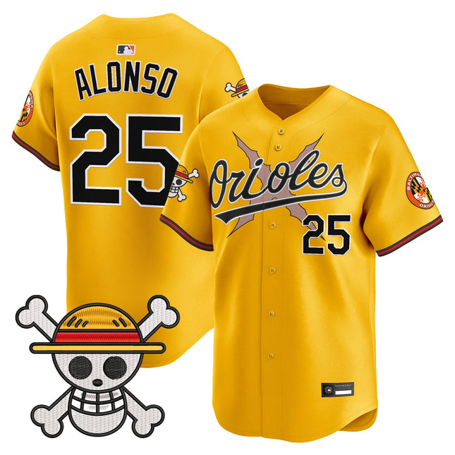 Men's Baltimore Orioles x One Piece Vapor Premier Limited Jersey - Stitched