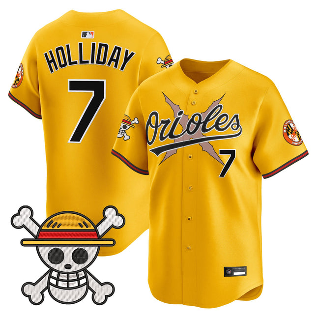 Men's Baltimore Orioles x One Piece Vapor Premier Limited Jersey - Stitched