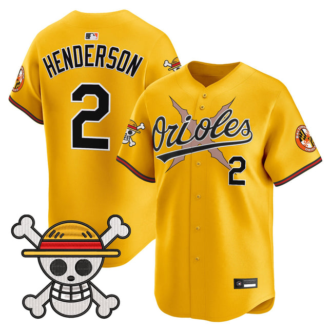 Men's Baltimore Orioles x One Piece Vapor Premier Limited Jersey - Stitched