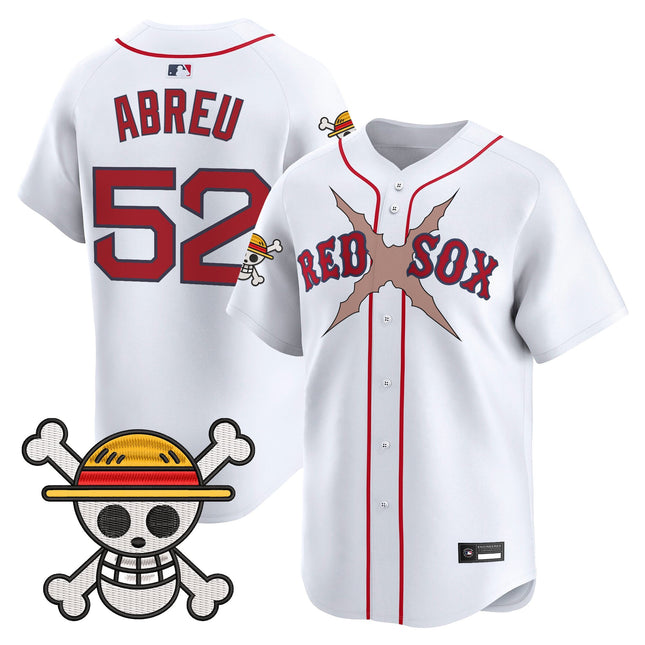 Men's Boston Red Sox x One Piece Vapor Premier Limited Jersey - Stitched