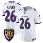 White / #26 Ravens / S