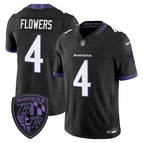 Black / Zay Flowers / S