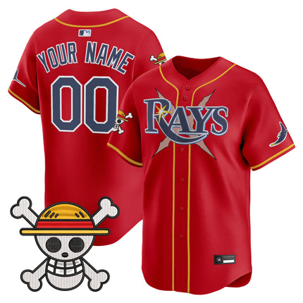 Tampa Bay Rays x One Piece Vapor Premier Limited Custom Jersey - Stitched