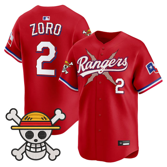 Men's Texas Rangers x One Piece Vapor Premier Limited Jersey - Stitched