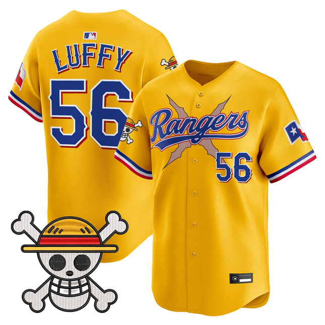 Men's Texas Rangers x One Piece Vapor Premier Limited Jersey - Stitched