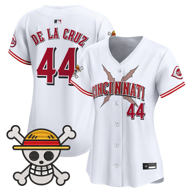 Women's Cincinnati Reds x One Piece Vapor Premier Limited Jersey - Stitched