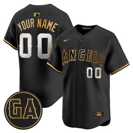 Los Angeles Angels 'Garret Anderson Tribute Patch' Vapor Premier Limited Custom Jersey - All Stitched