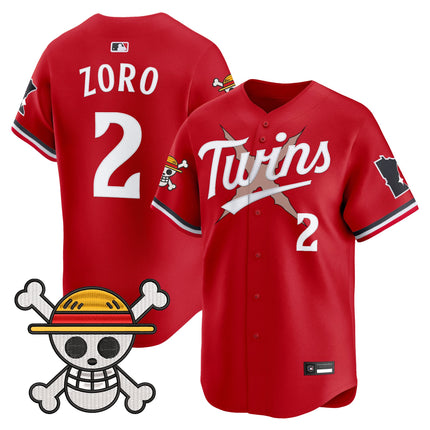 Men's Minnesota Twins x One Piece Vapor Premier Limited Jersey - Stitched