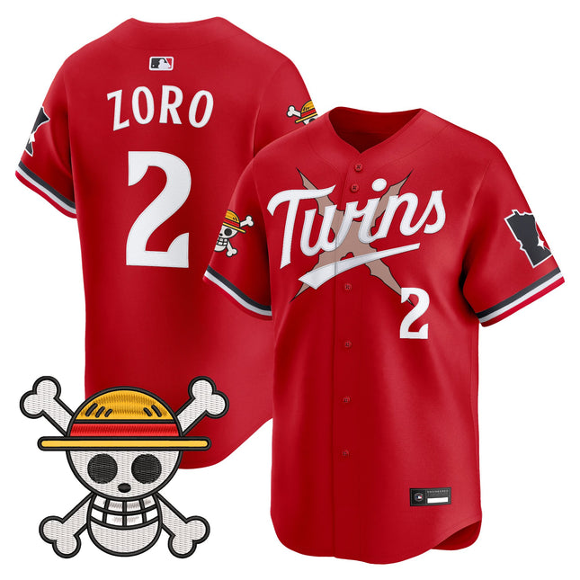 Men's Minnesota Twins x One Piece Vapor Premier Limited Jersey - Stitched