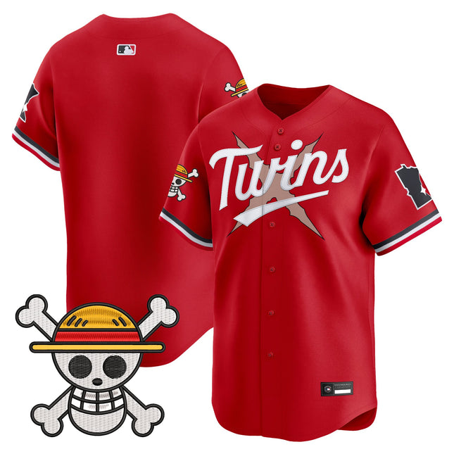 Men's Minnesota Twins x One Piece Vapor Premier Limited Jersey - Stitched