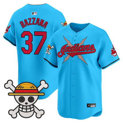 Men's Cleveland Indians x One Piece Vapor Premier Limited Jersey - Stitched