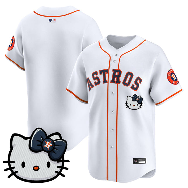 Unisex Houston Astros Hello Kitty Vapor Premier Limited Jersey – All Stitched
