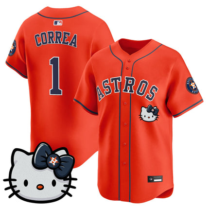 Unisex Houston Astros Hello Kitty Vapor Premier Limited Jersey – All Stitched