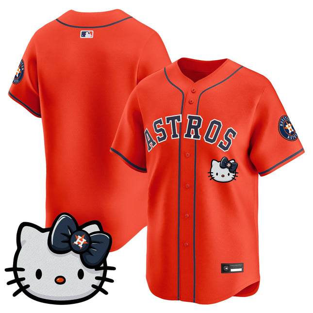 Unisex Houston Astros Hello Kitty Vapor Premier Limited Jersey – All Stitched