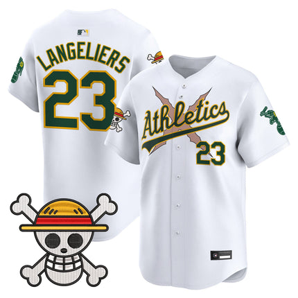 Men's Athletics x One Piece Vapor Premier Limited Jersey - Stitched