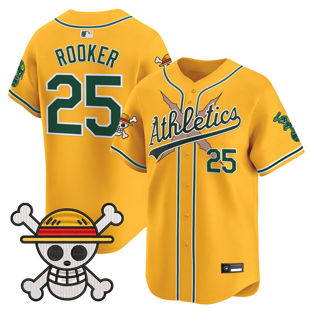 Men's Athletics x One Piece Vapor Premier Limited Jersey - Stitched