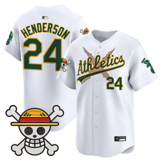 Men's Athletics x One Piece Vapor Premier Limited Jersey - Stitched