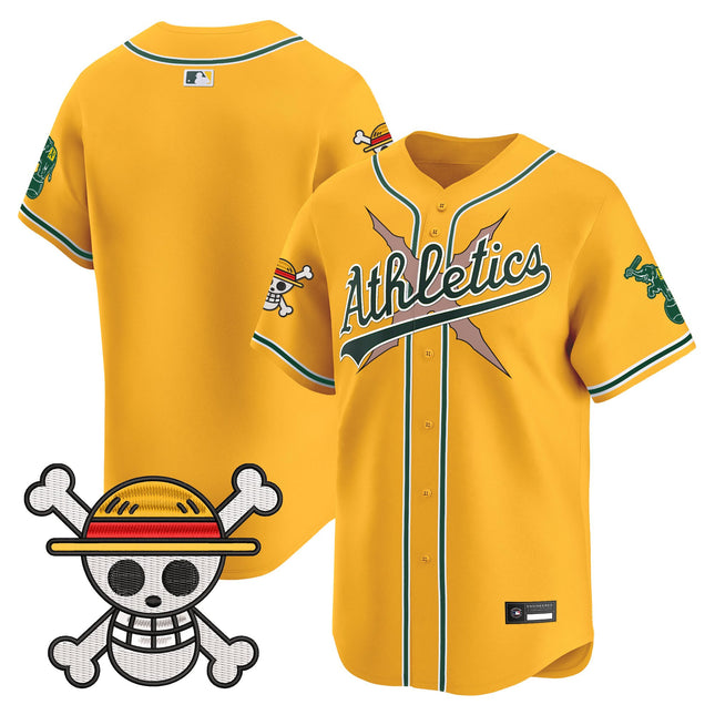 Men's Athletics x One Piece Vapor Premier Limited Jersey - Stitched