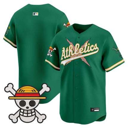 Men's Athletics x One Piece Vapor Premier Limited Jersey - Stitched