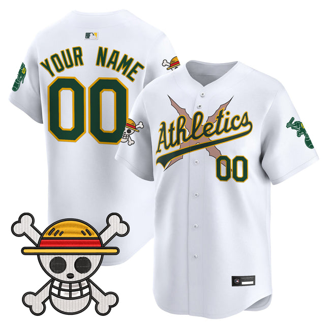 Athletics x One Piece Vapor Premier Limited Custom Jersey - Stitched