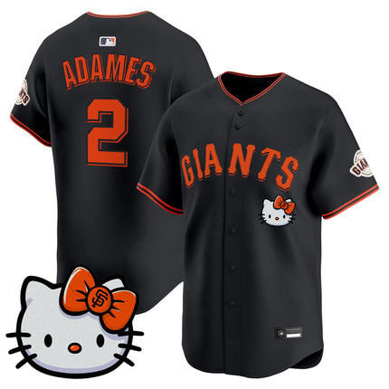 Unisex San Francisco Giants Hello Kitty Vapor Premier Limited Jersey – All Stitched