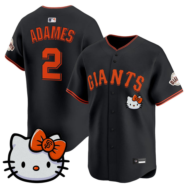 Unisex San Francisco Giants Hello Kitty Vapor Premier Limited Jersey – All Stitched