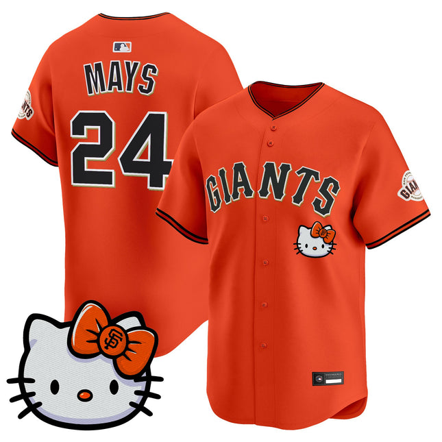 Unisex San Francisco Giants Hello Kitty Vapor Premier Limited Jersey – All Stitched