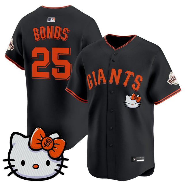 Unisex San Francisco Giants Hello Kitty Vapor Premier Limited Jersey – All Stitched