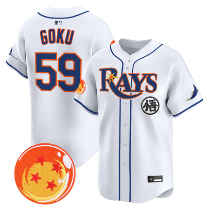 Men's Tampa Bay Rays x Dragon Ball Vapor Premier Limited Jersey - All Stitched